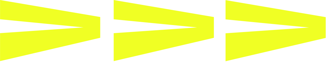 row of highlight yellow  chevrons